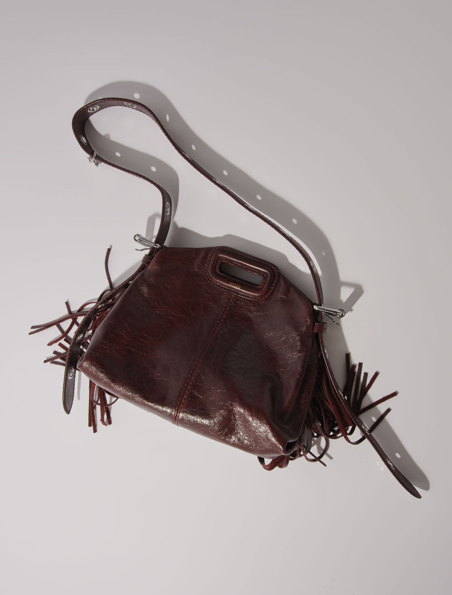 Sac Miss M Mini en cuir craquelé