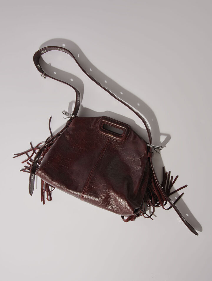 Sac Miss M Mini en cuir craquelé