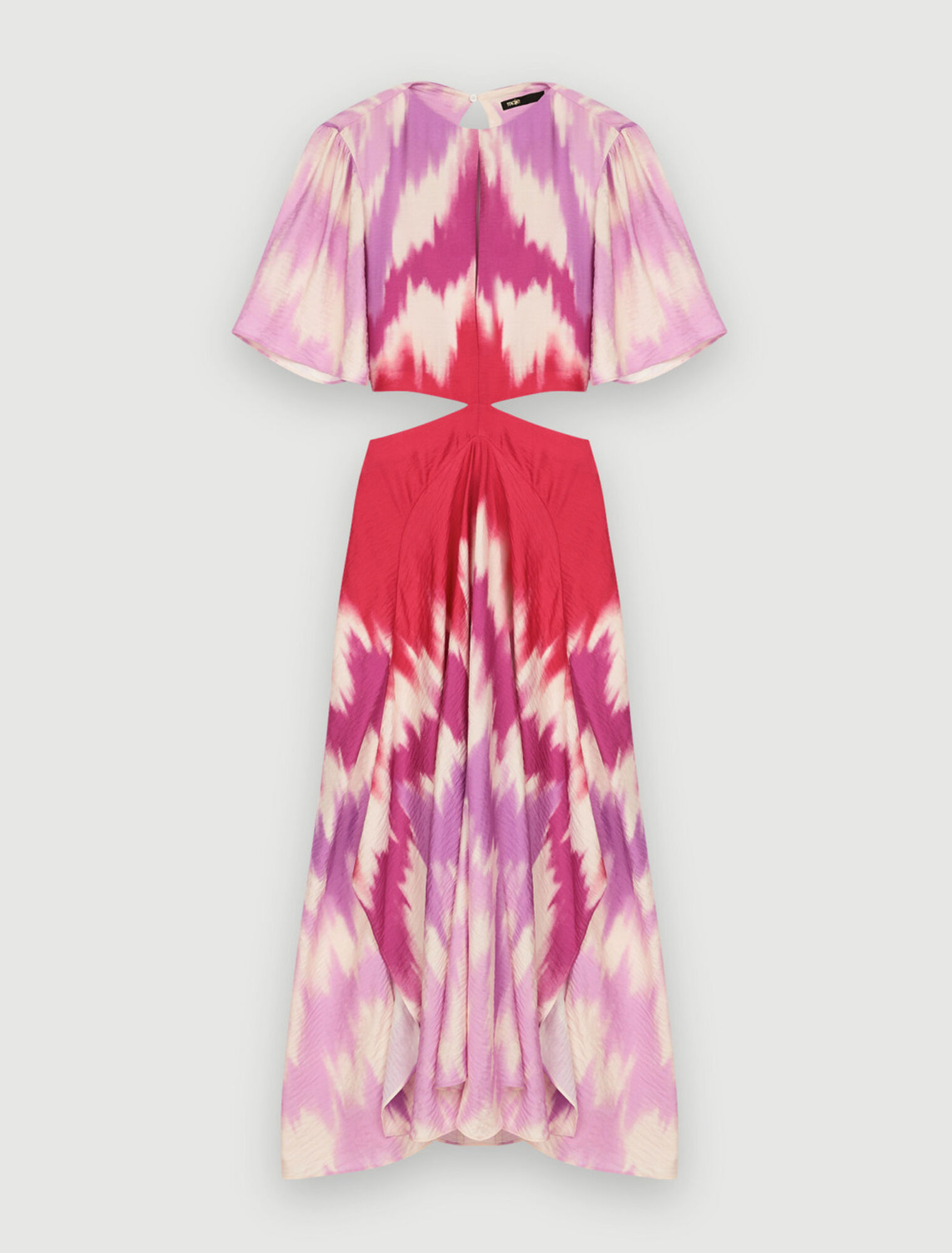 Robe foulard asymétrique Tie and Dye