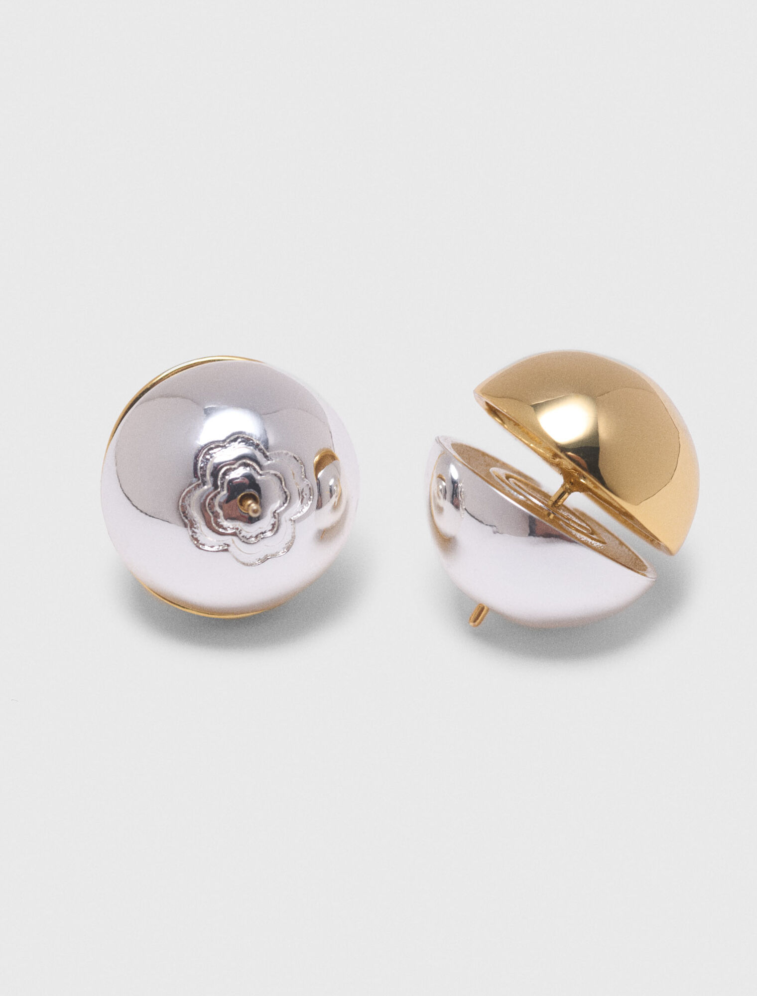 Boucles d'oreille sphère