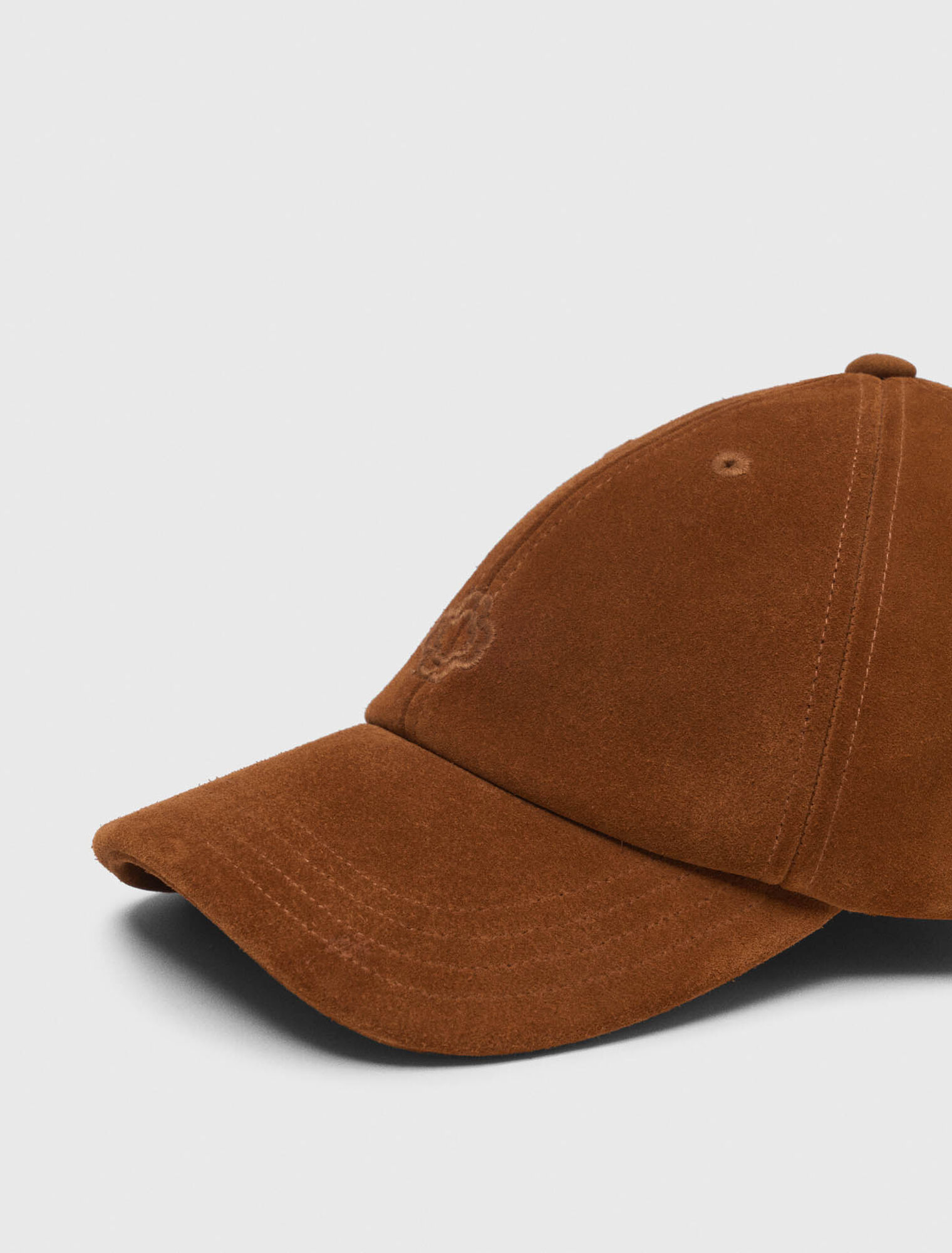 Casquette en suède