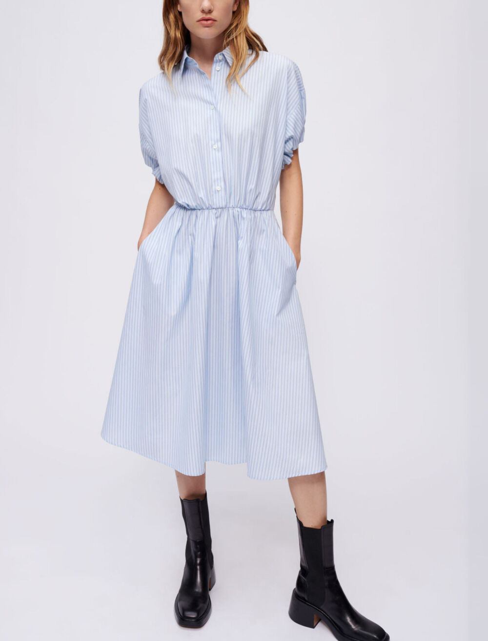 Maje robe chemise shop