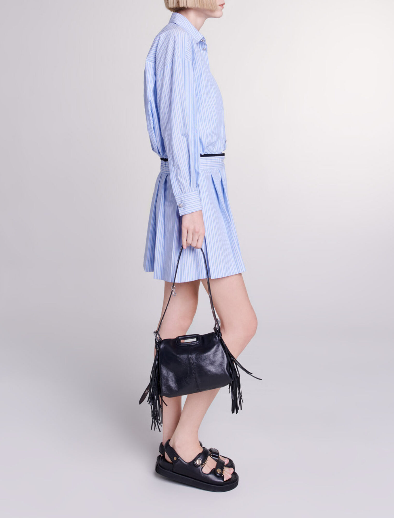 Robe chemise courte