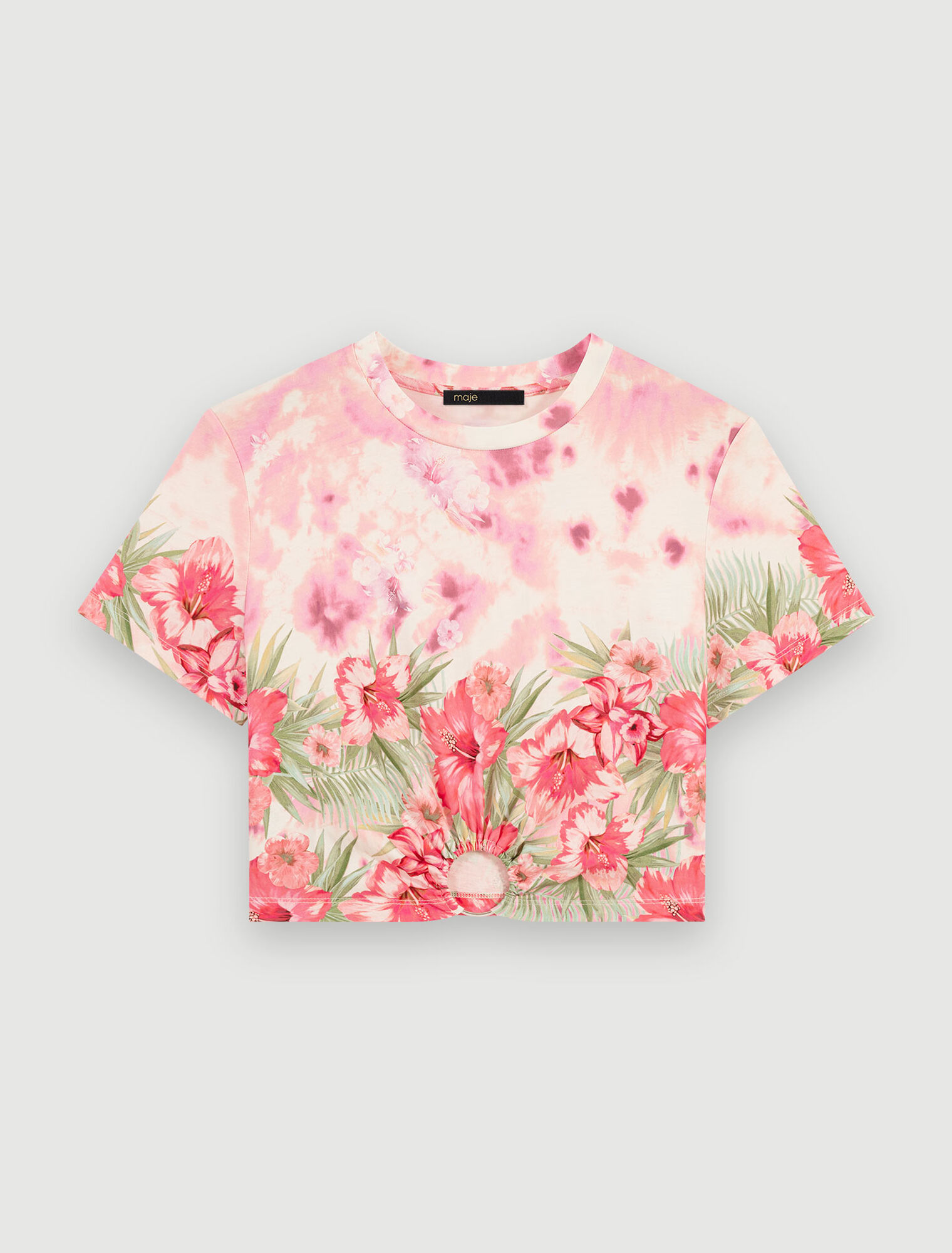 T-shirt fleuri