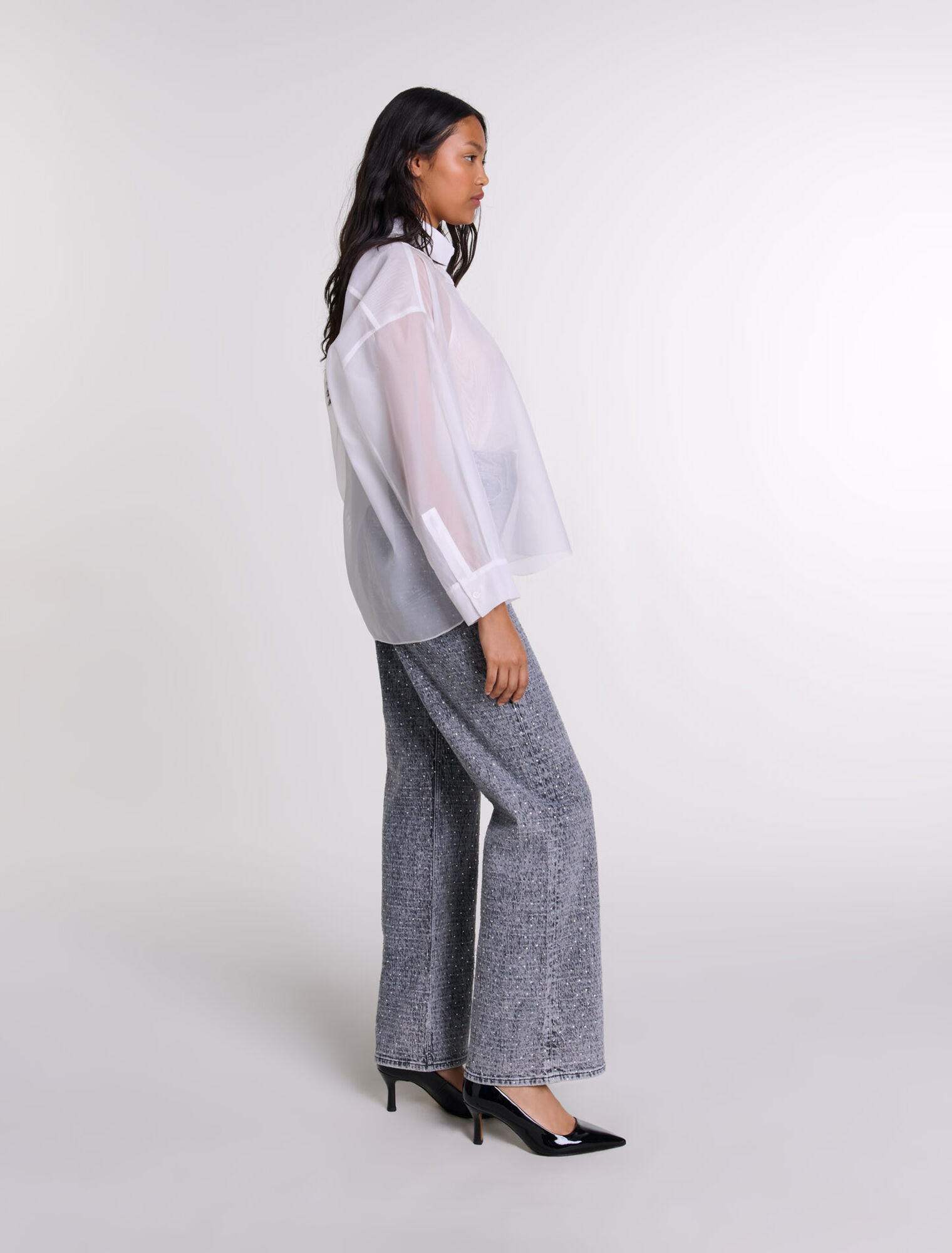 Chemise en organza