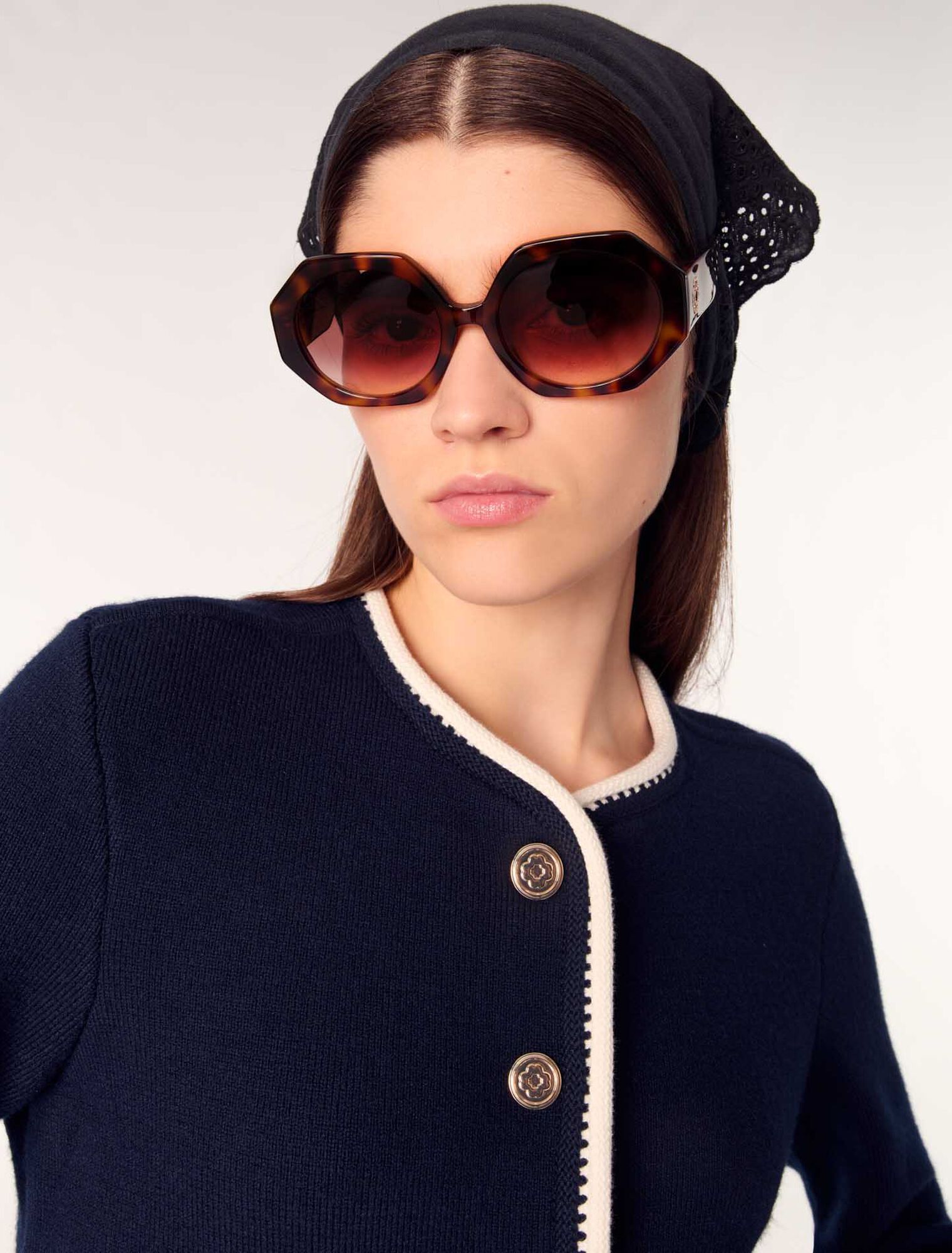 Lunettes rondes en acétate