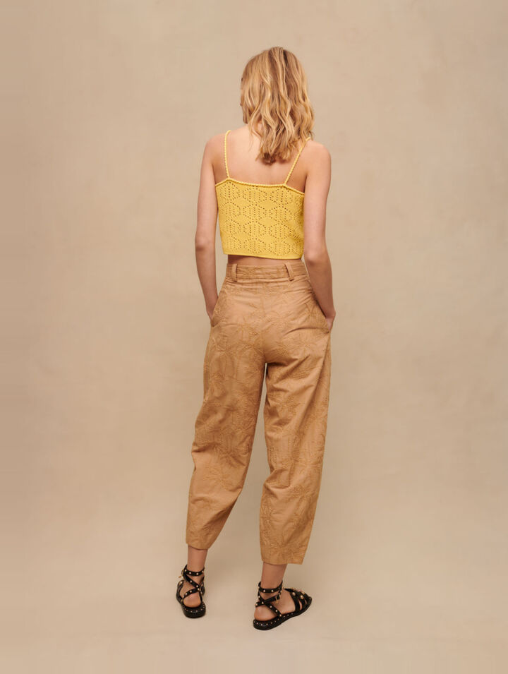 Pantalon carotte