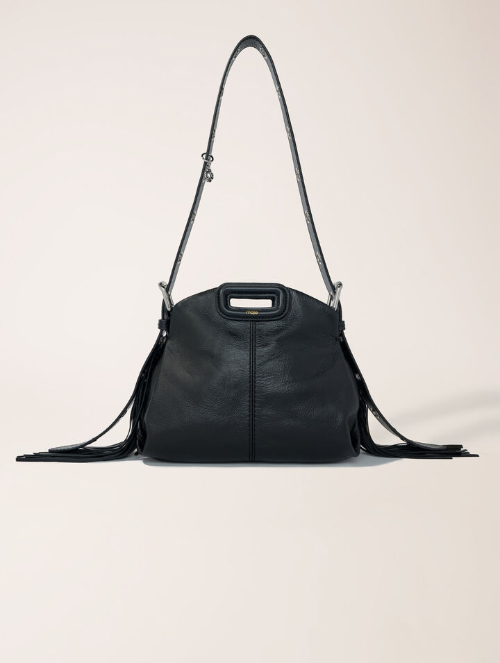 Sac Miss M mini en cuir craquelé