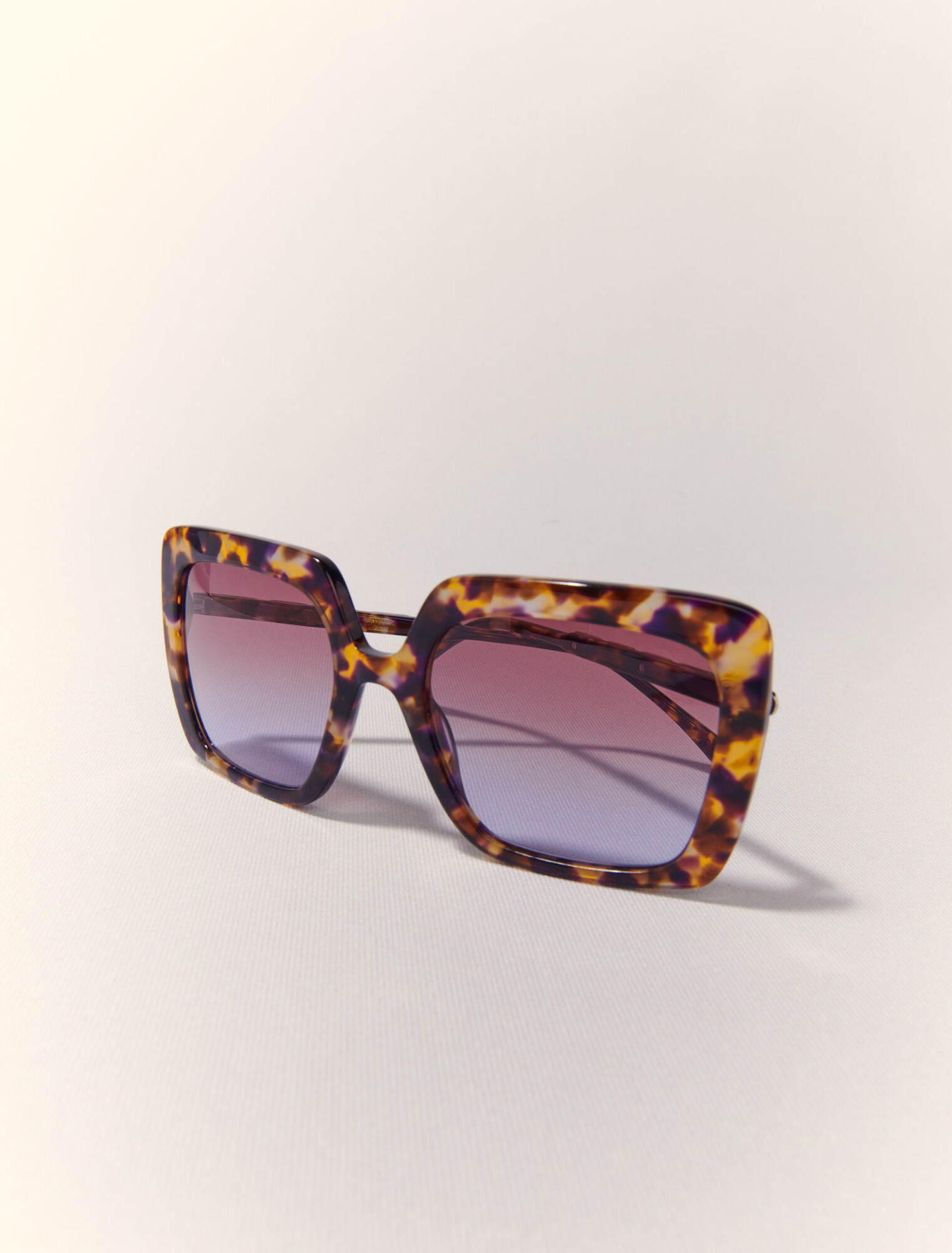 Lunettes rectangle en acétate