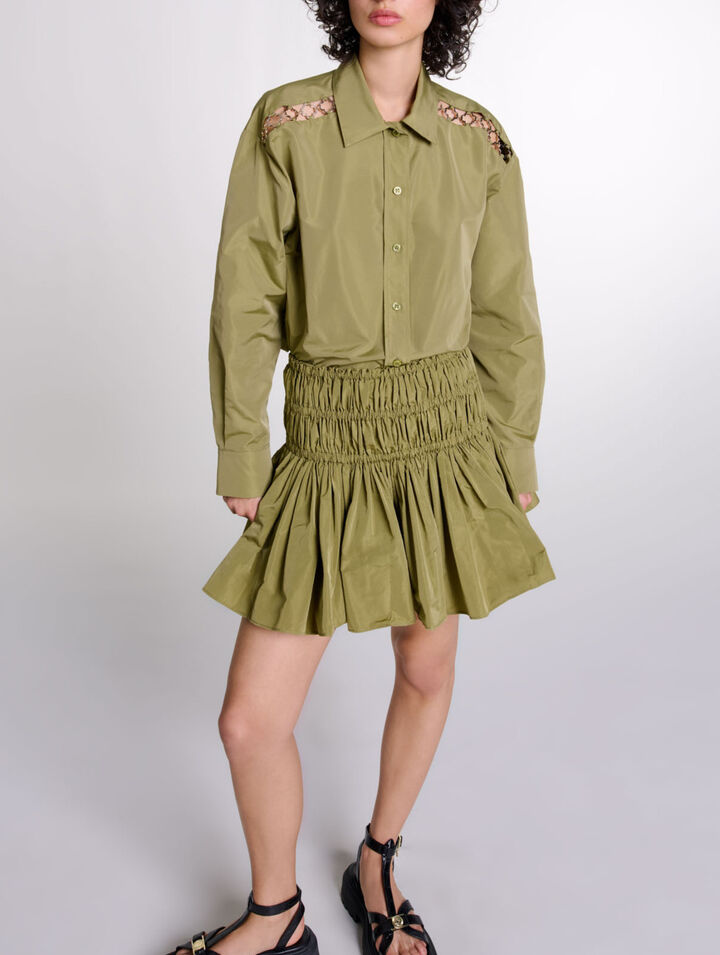Chemise ajour&eacute;e