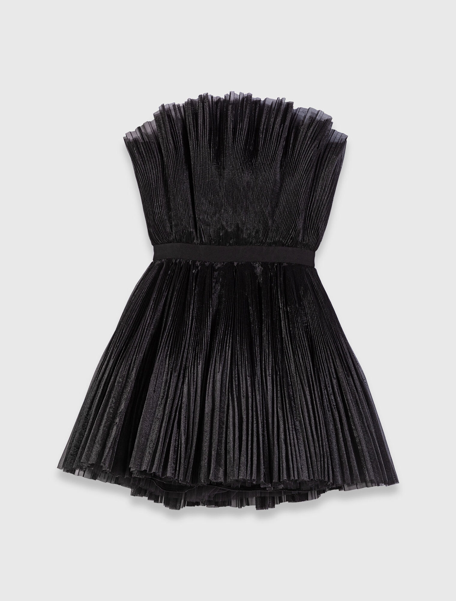 Robe bustier en tulle et organza