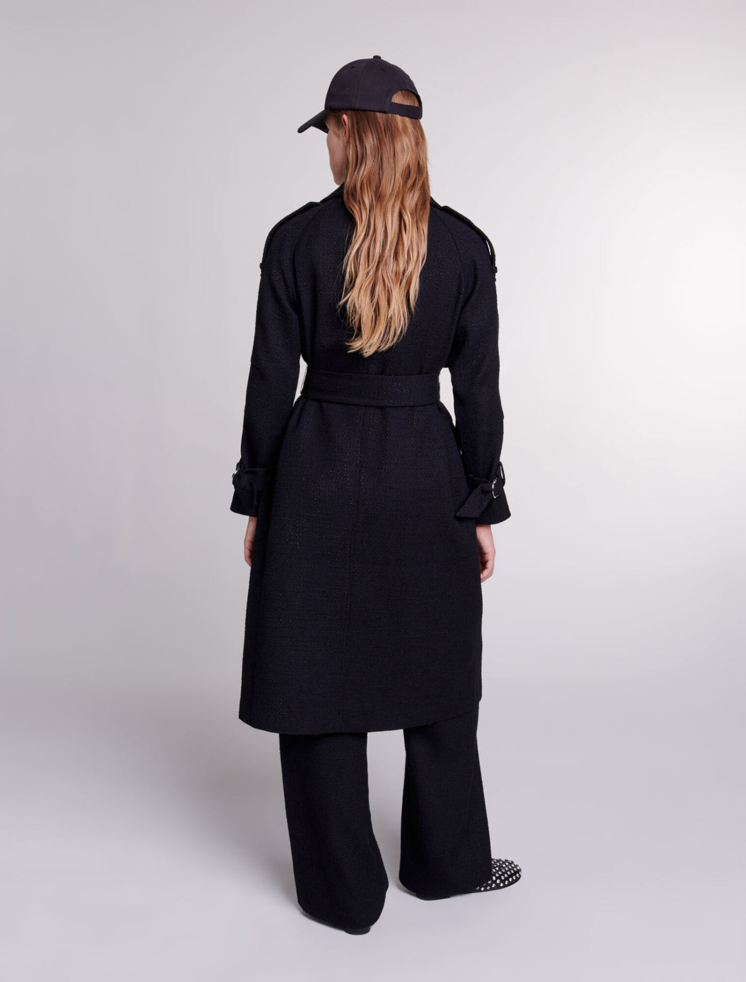 Trench en tweed