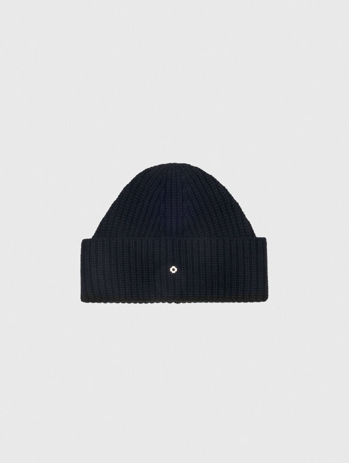 Bonnet en laine et cachemire