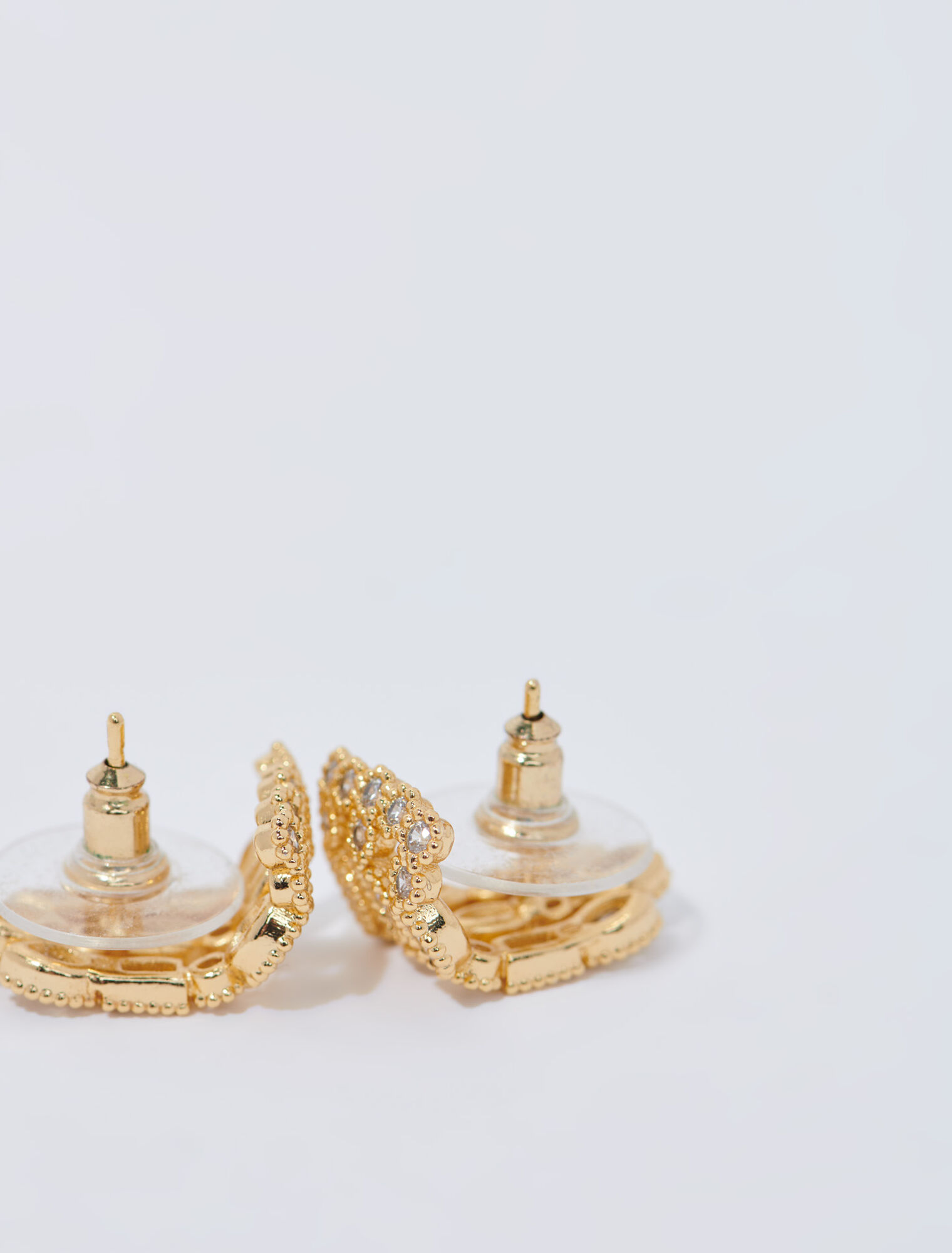Boucles d'oreille à strass