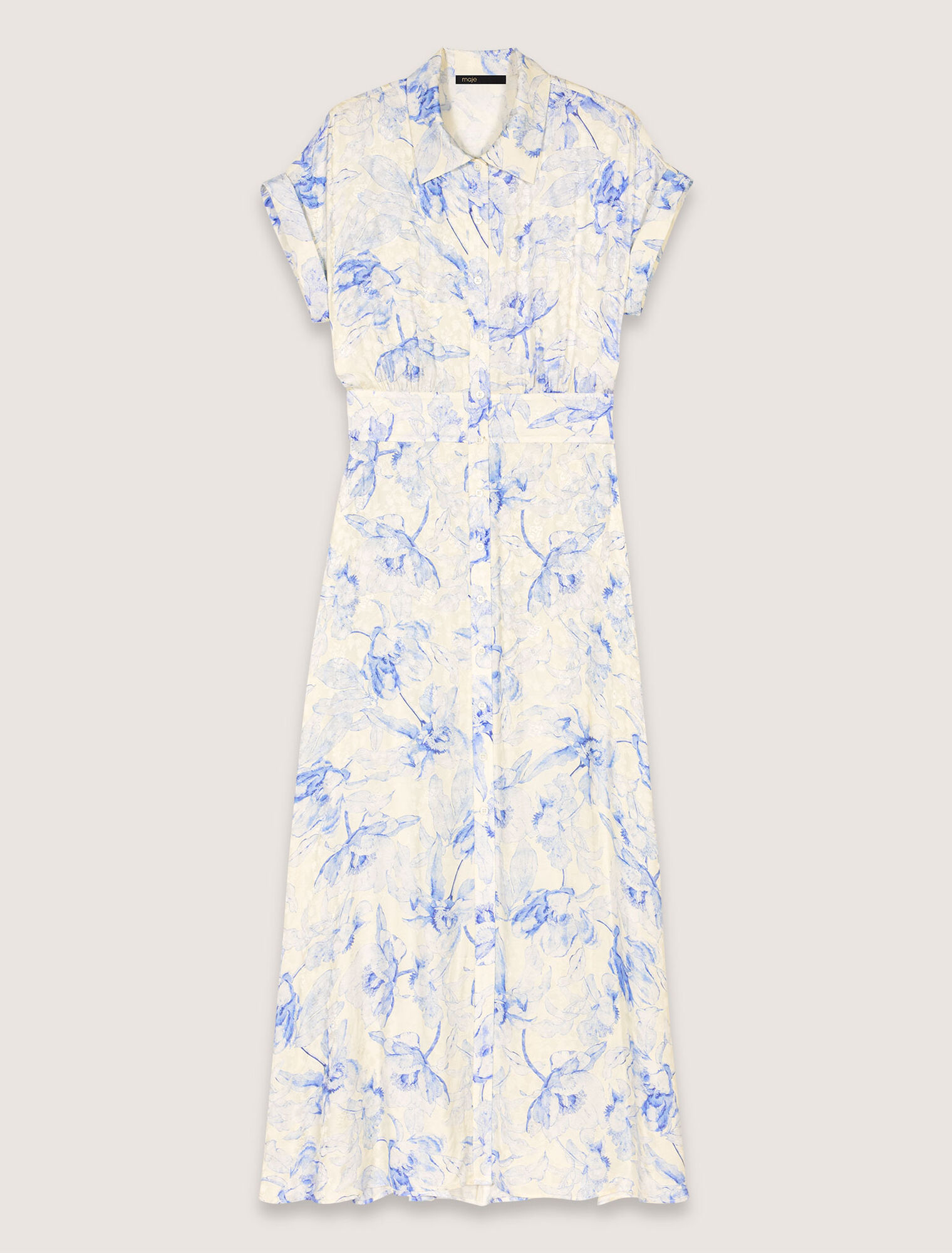 Robe longue imprimée