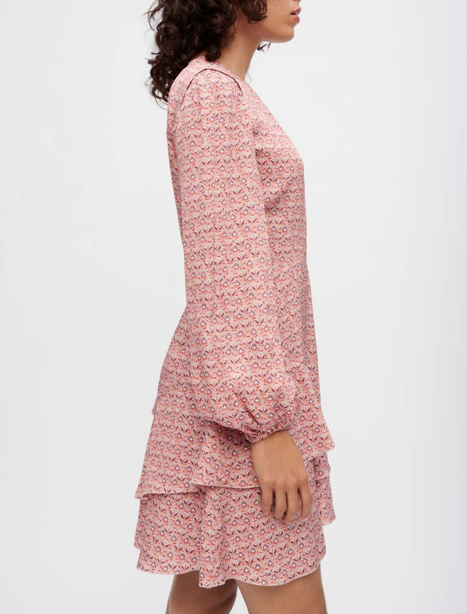 Robe en viscose imprimée