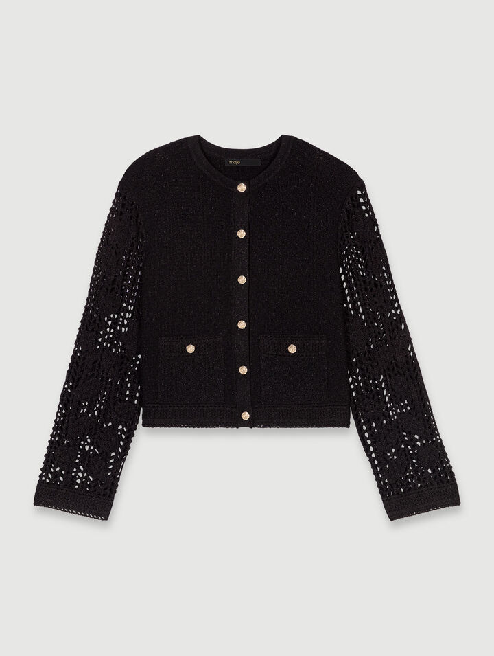 Cardigan en crochet 
