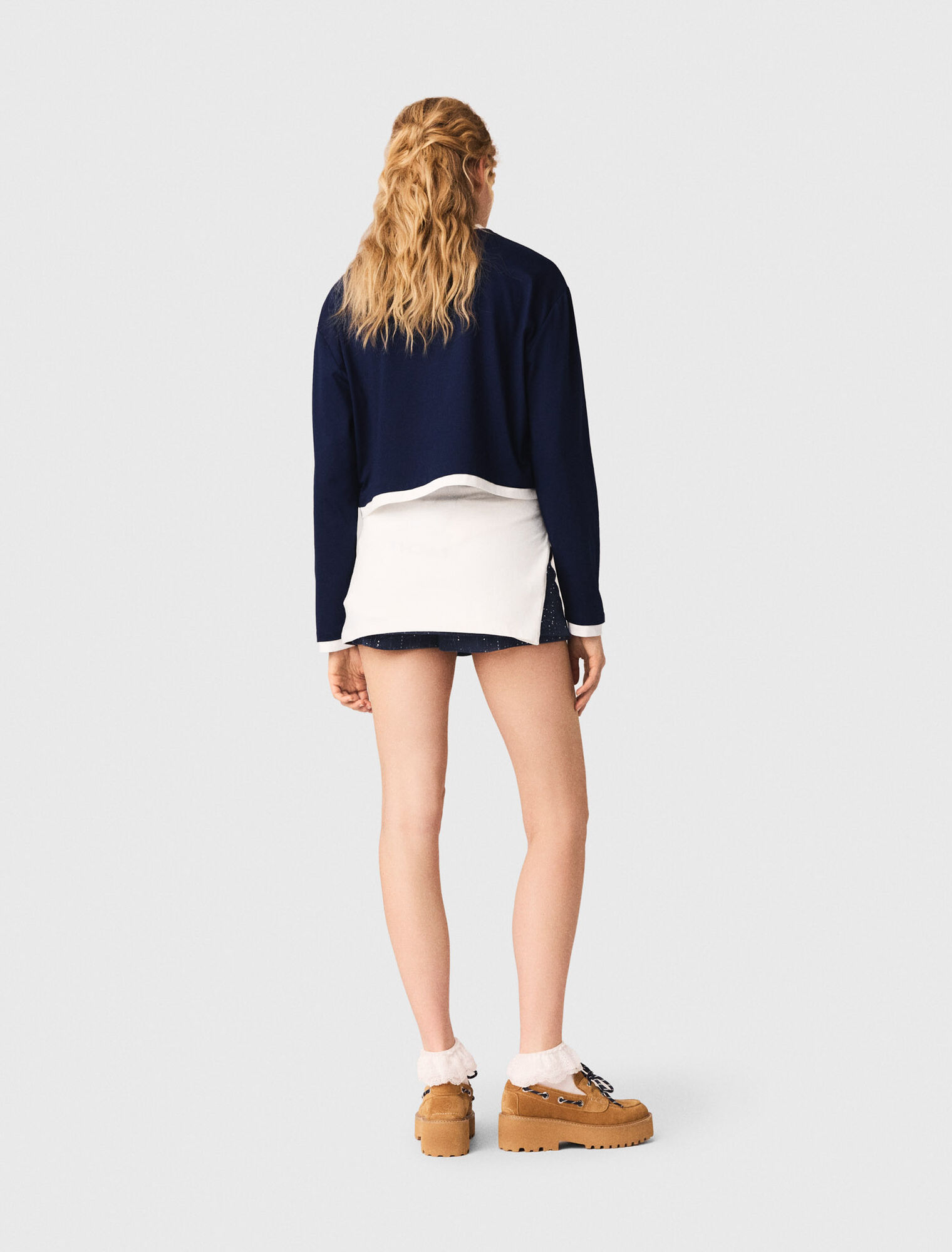 Tee shirt effet superpos&eacute;