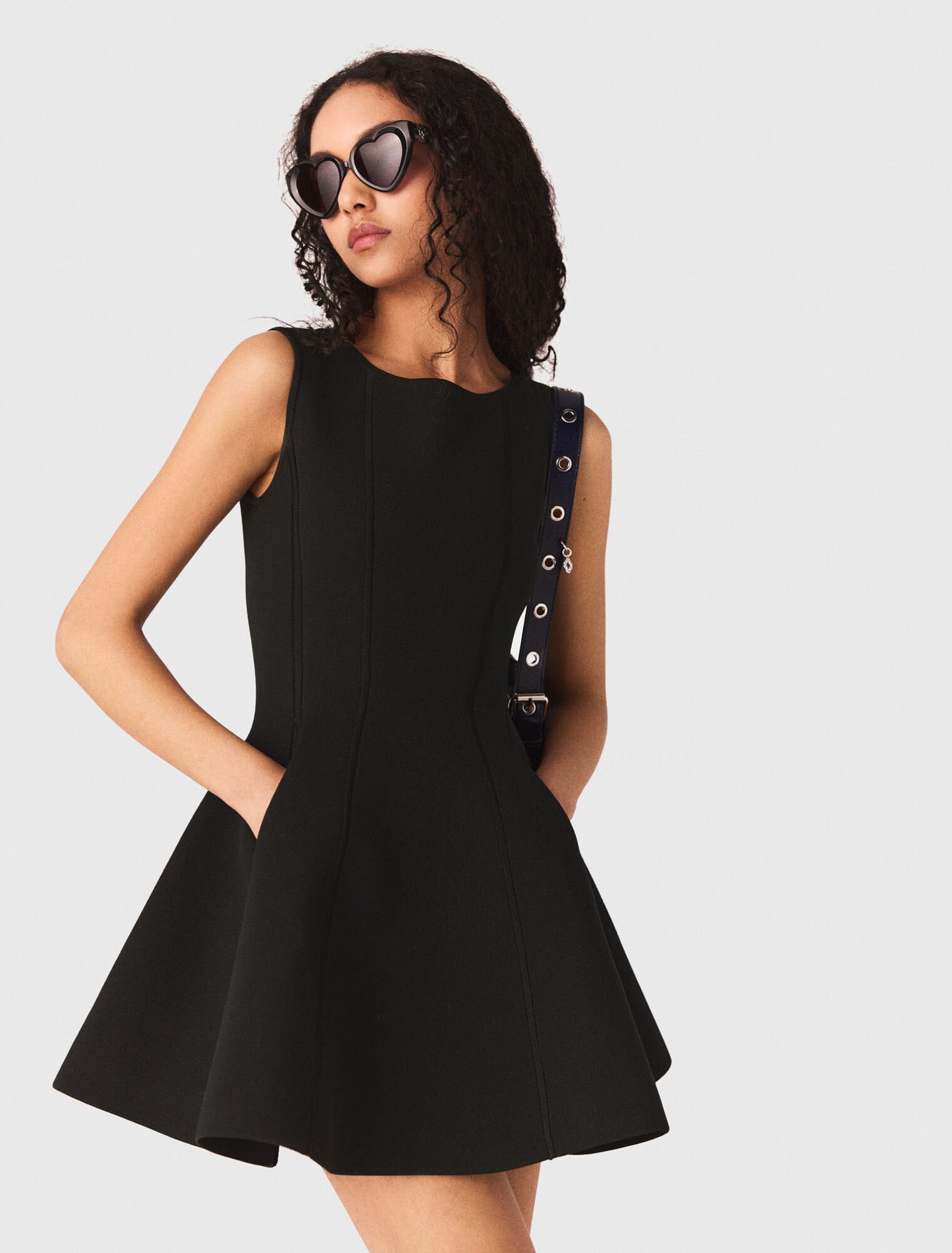 Robe patineuse avec n&oelig;uds bijoux