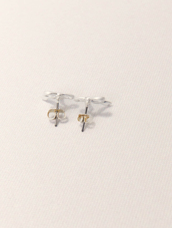 Petites boucles d'oreilles nœud