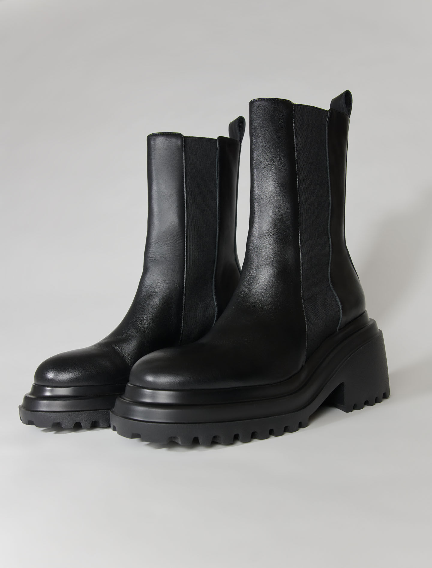 Bottines en cuir Bottines Bottes Maje