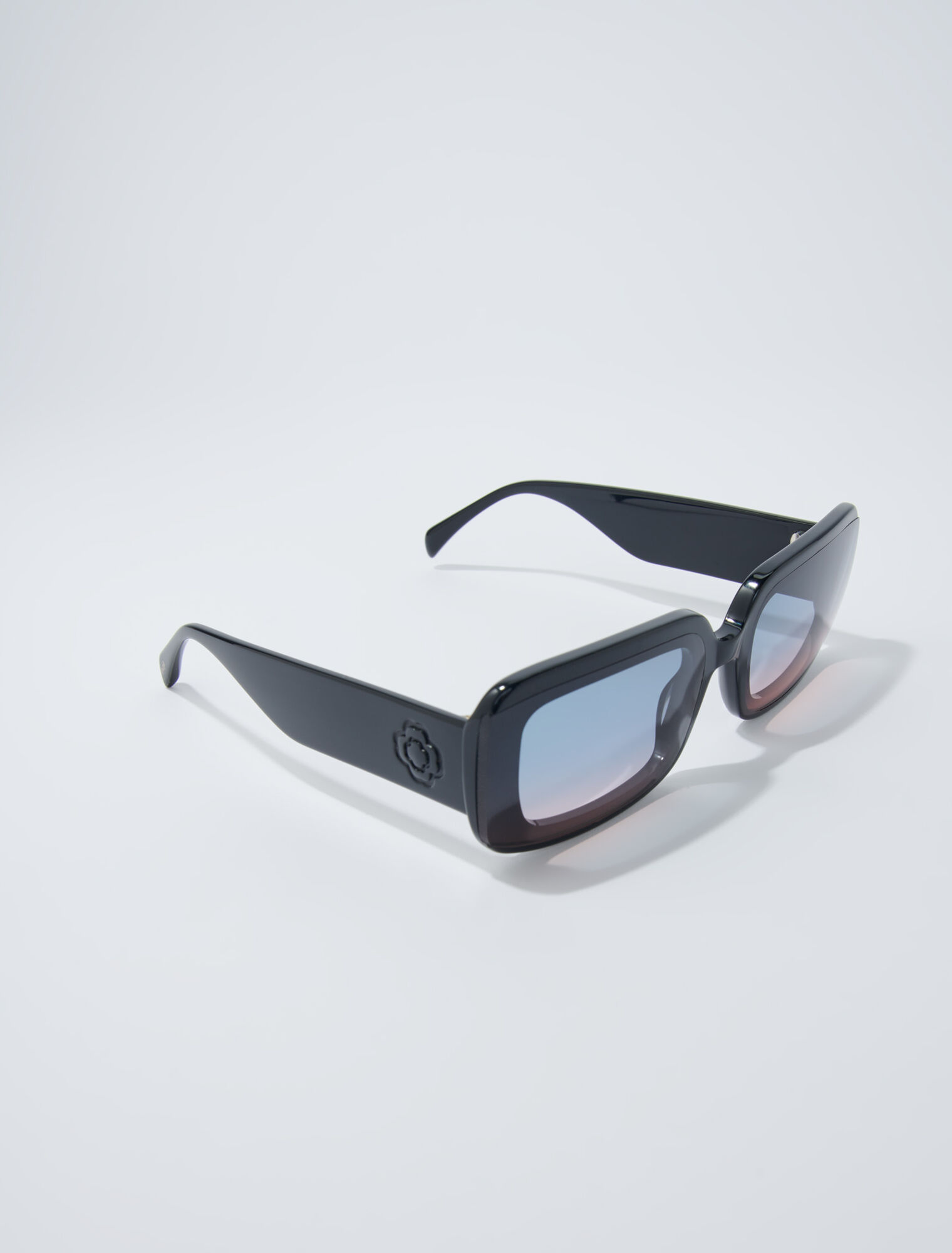 Lunettes en acétate et verres fumés