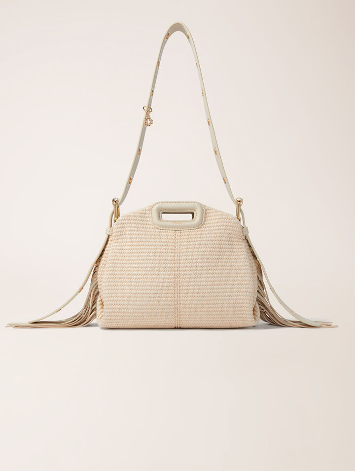 Sac Miss M Mini effet raphia