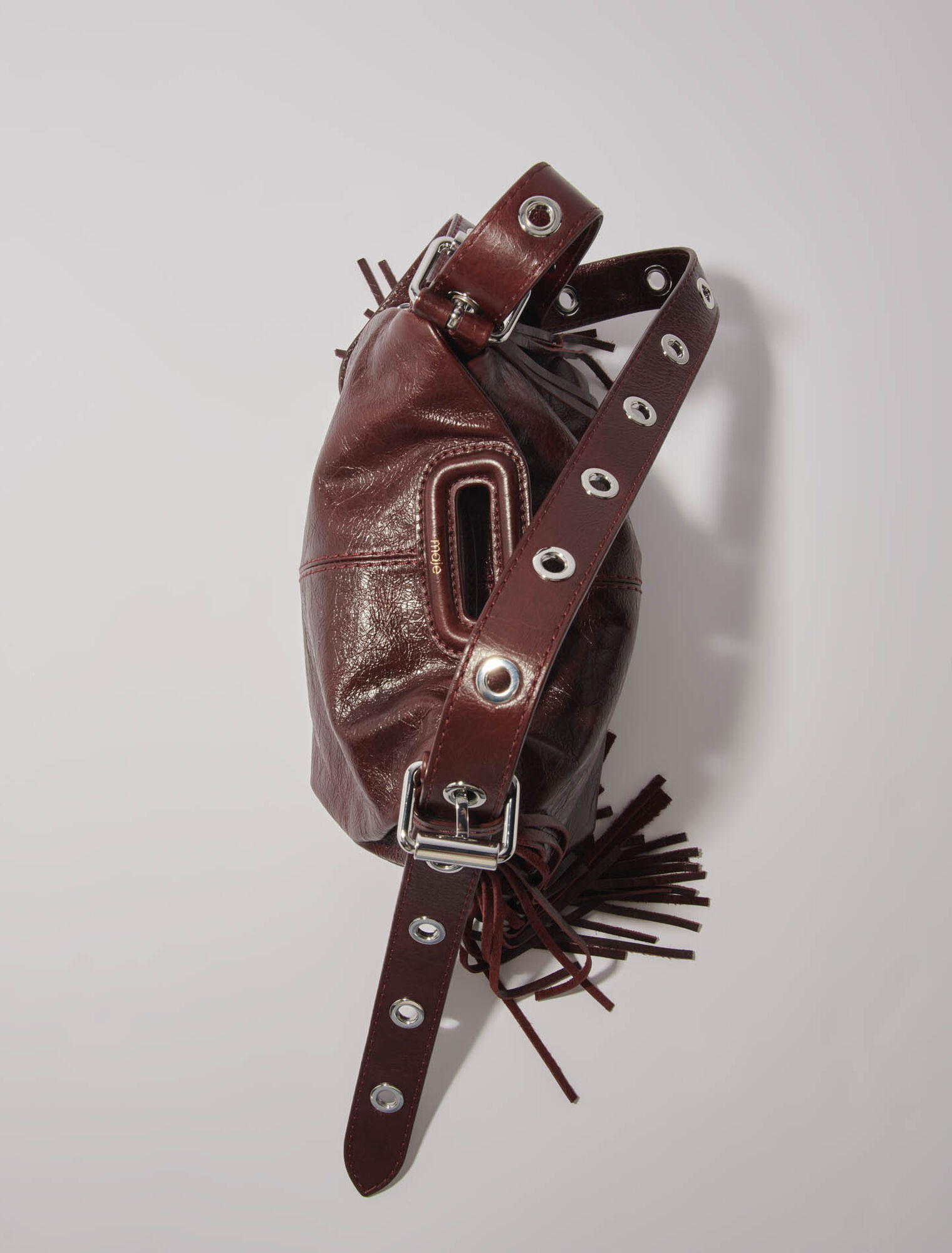 Sac Miss M Mini en cuir craquelé