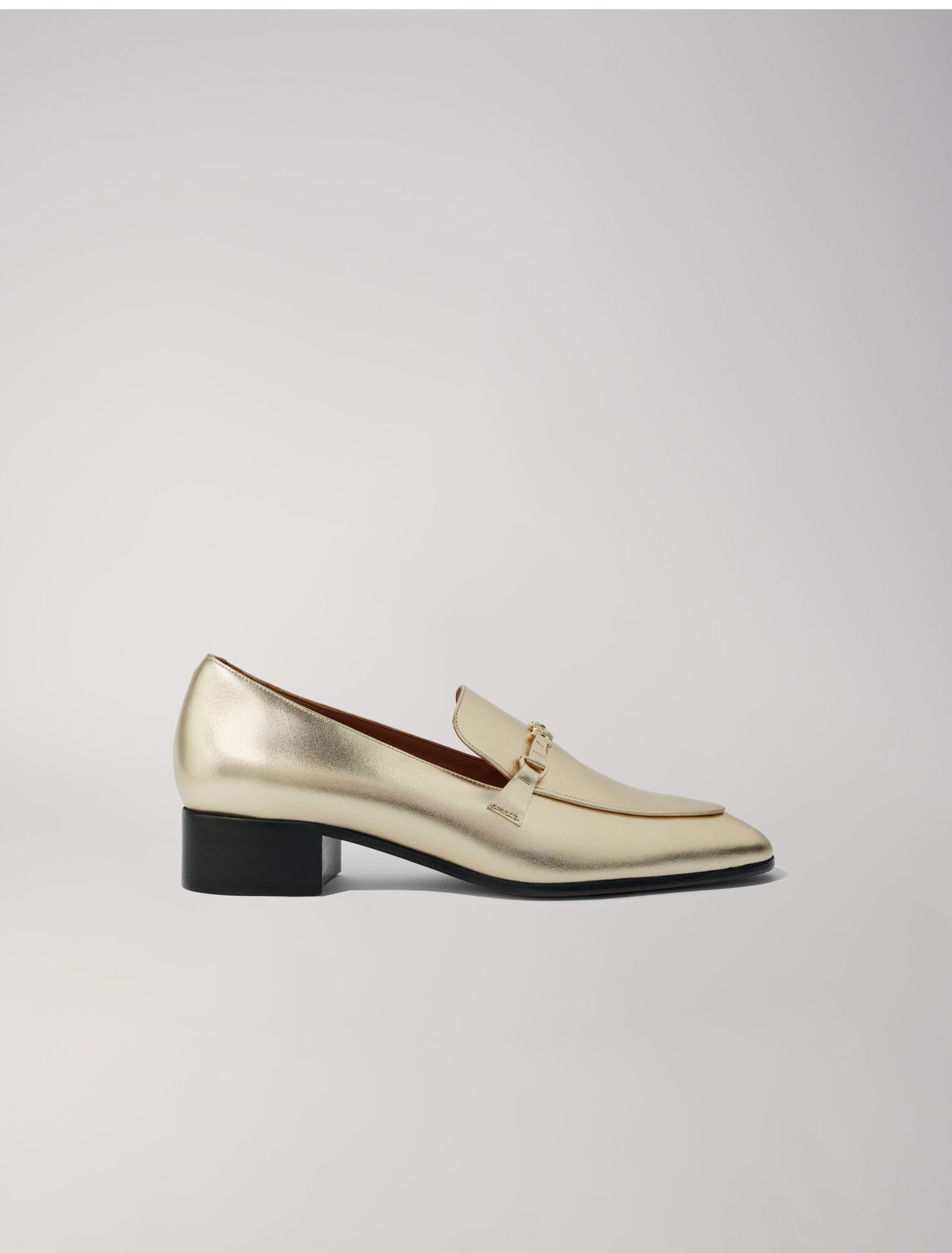 Mocassins en cuir