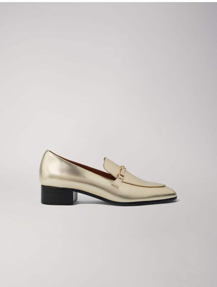 Mocassins en cuir