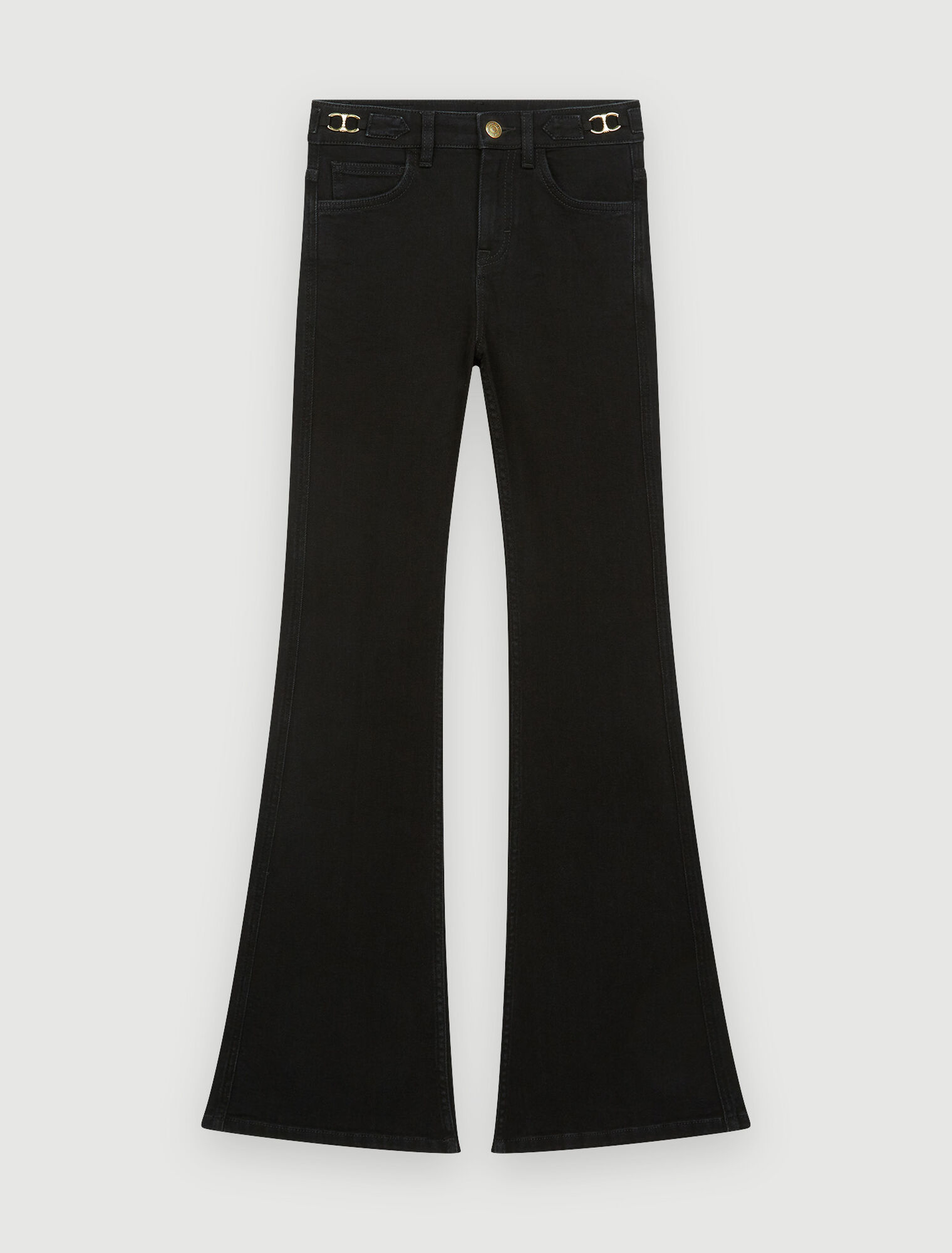 Jean flare à mors