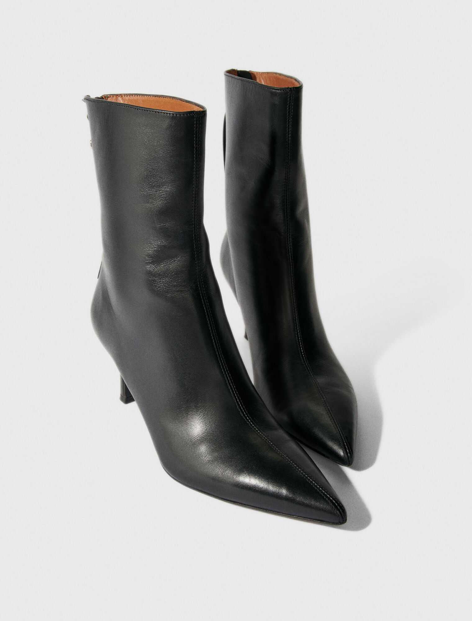 Bottines en cuir