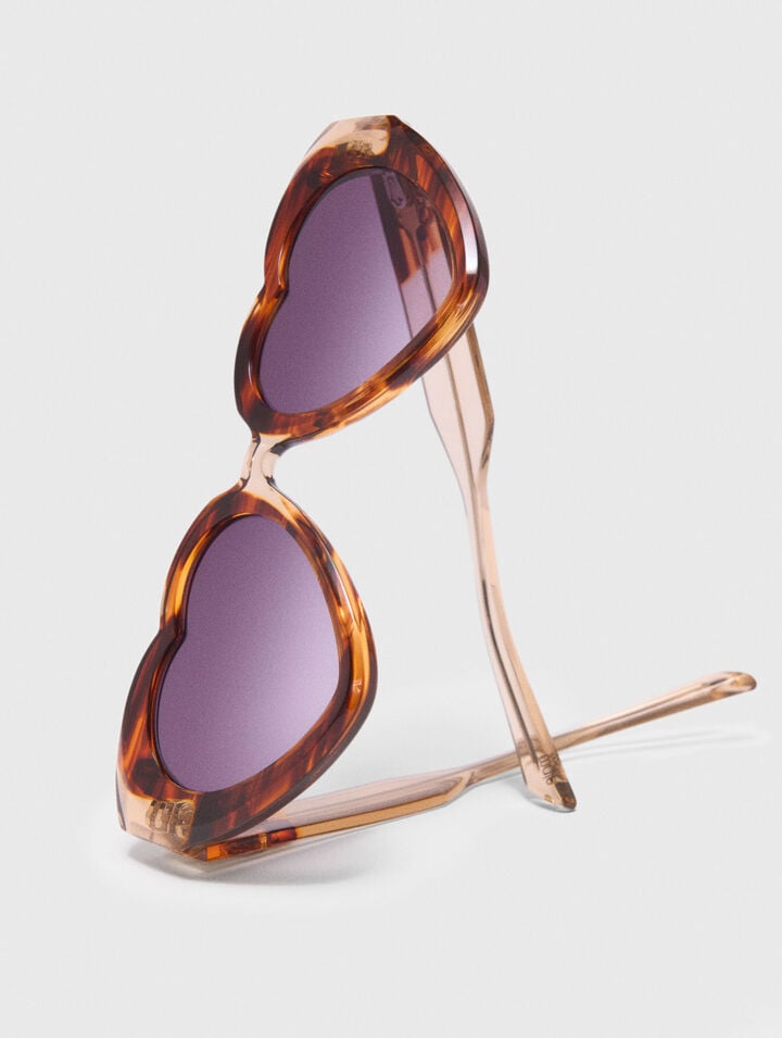 Lunettes de soleil cœur