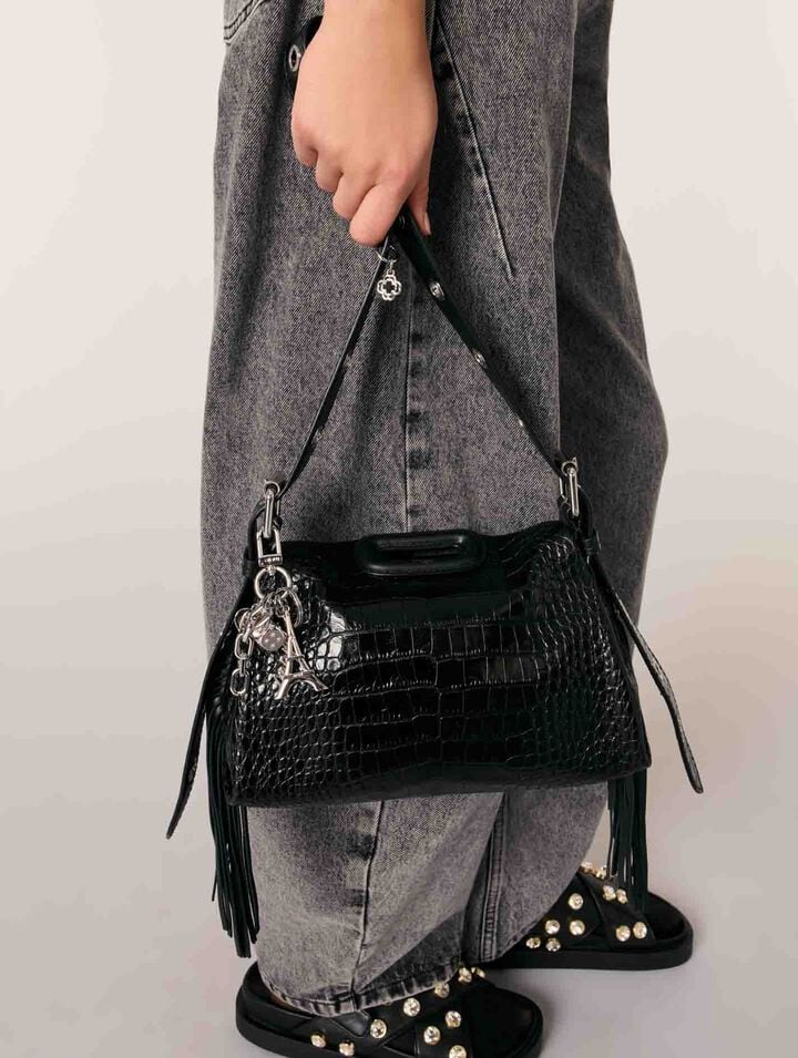 Sac Miss M Mini en cuir embossé