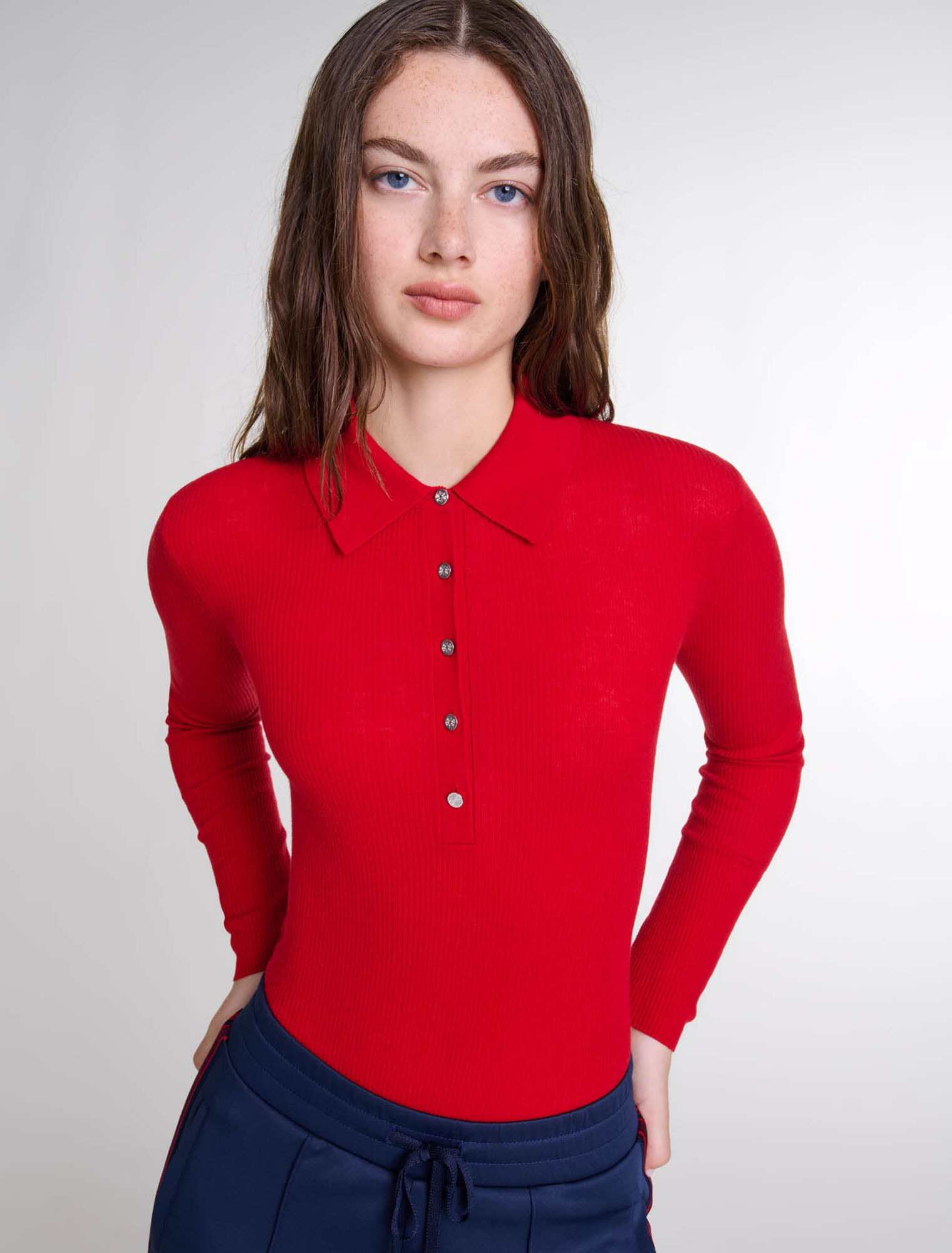 Body en laine et soie
