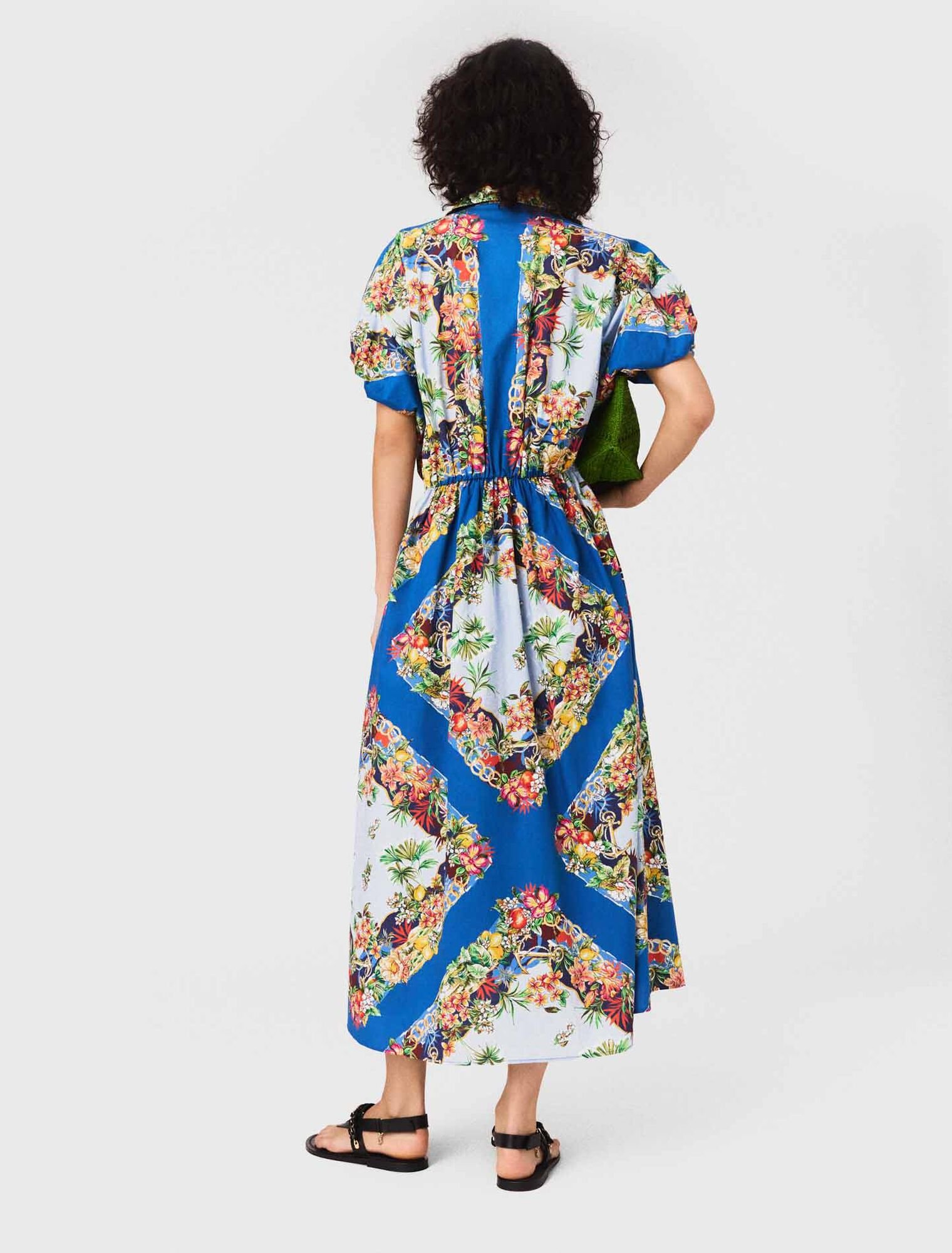 Robe longue imprimée