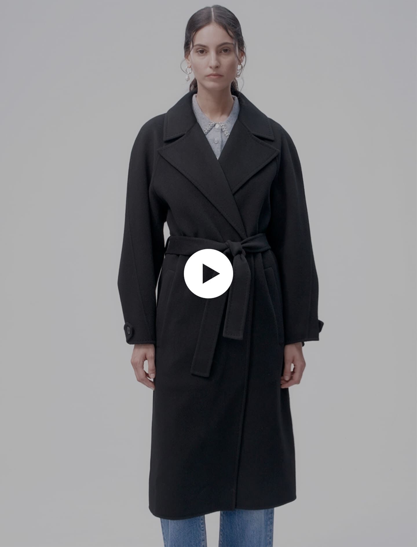 Manteau long maje top