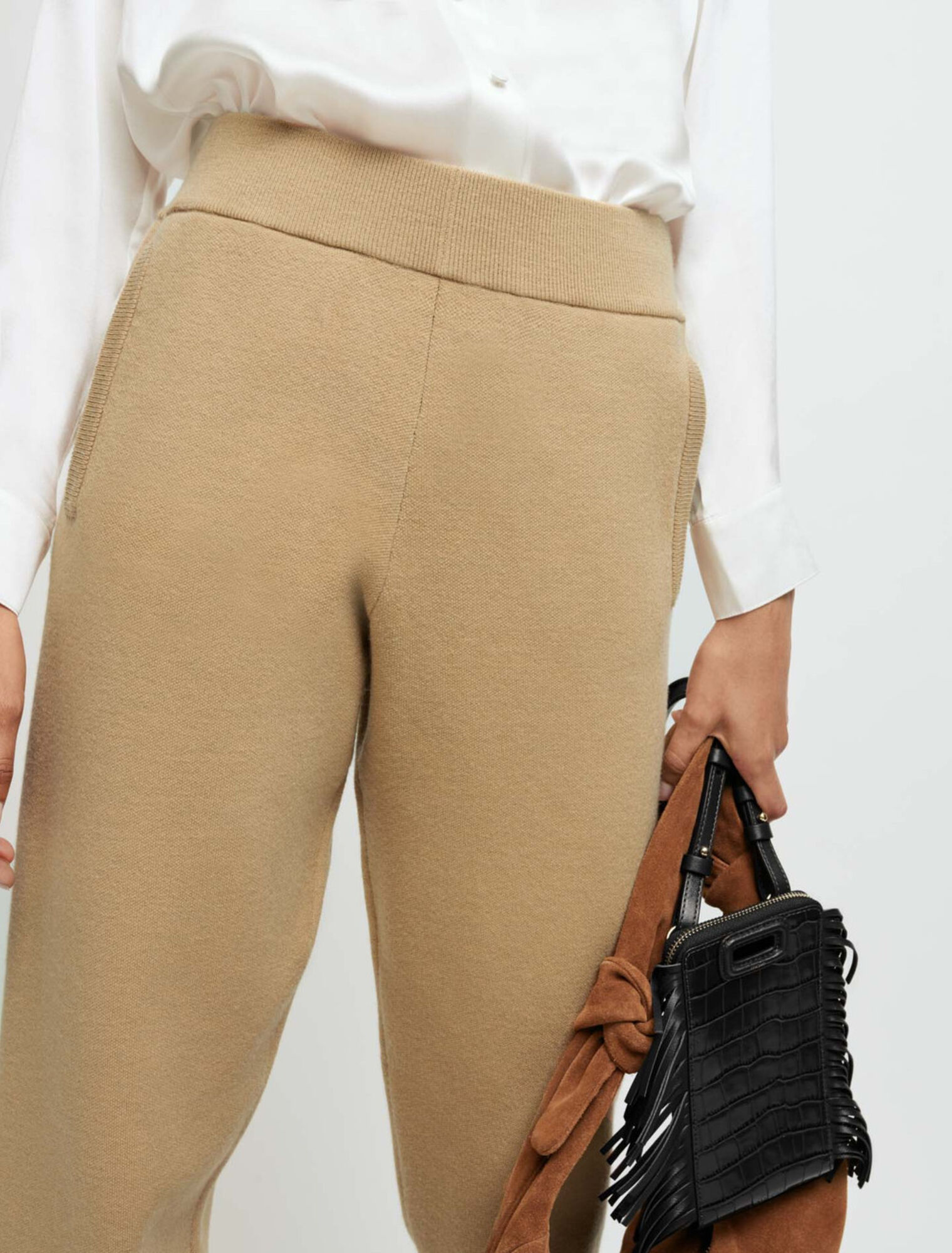 Pantalon en maille façon jogging