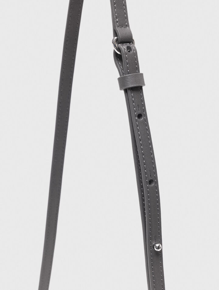 Sac M en cuir suède