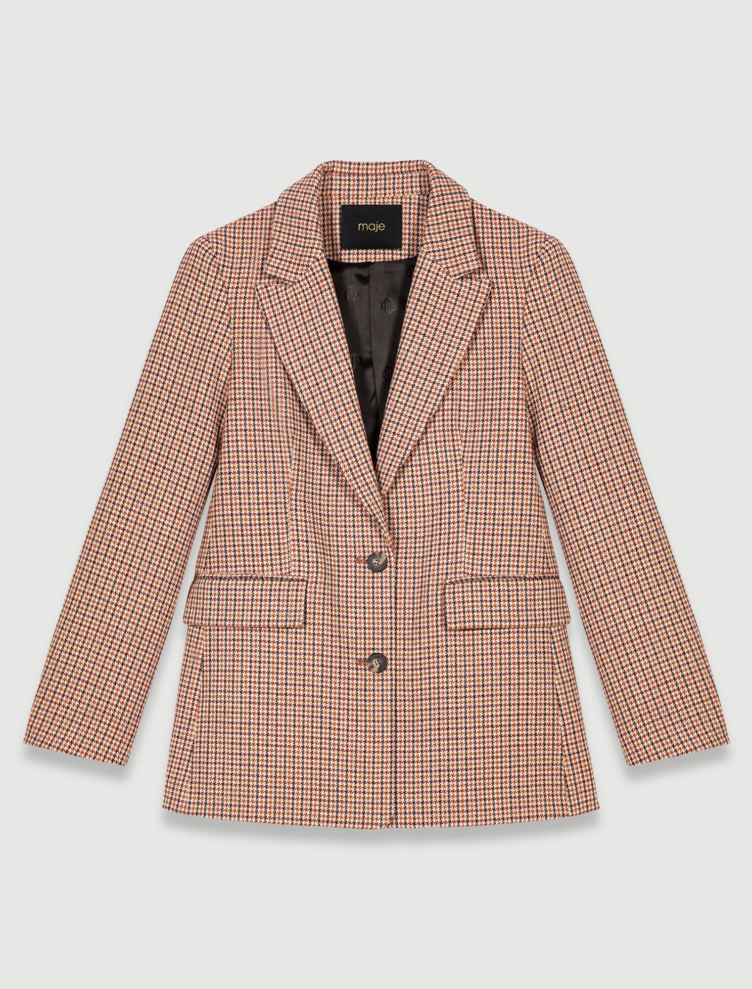 Veste de tailleur à carreaux