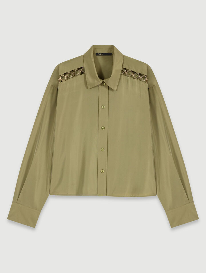 Chemise ajourée