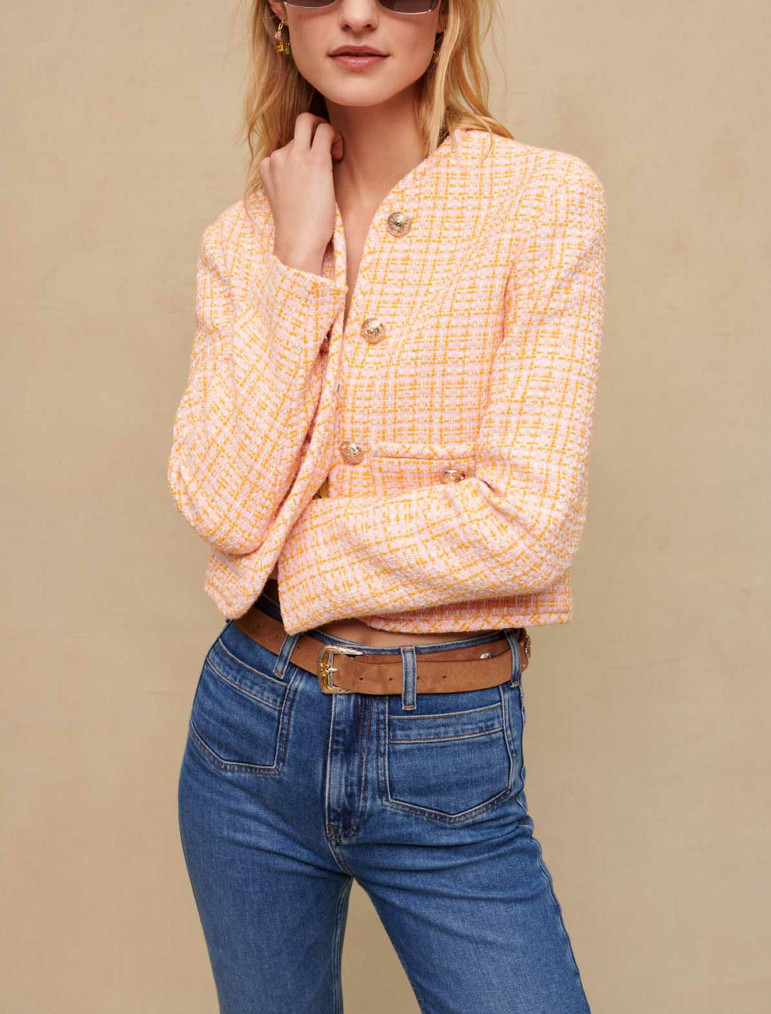 Veste en tweed