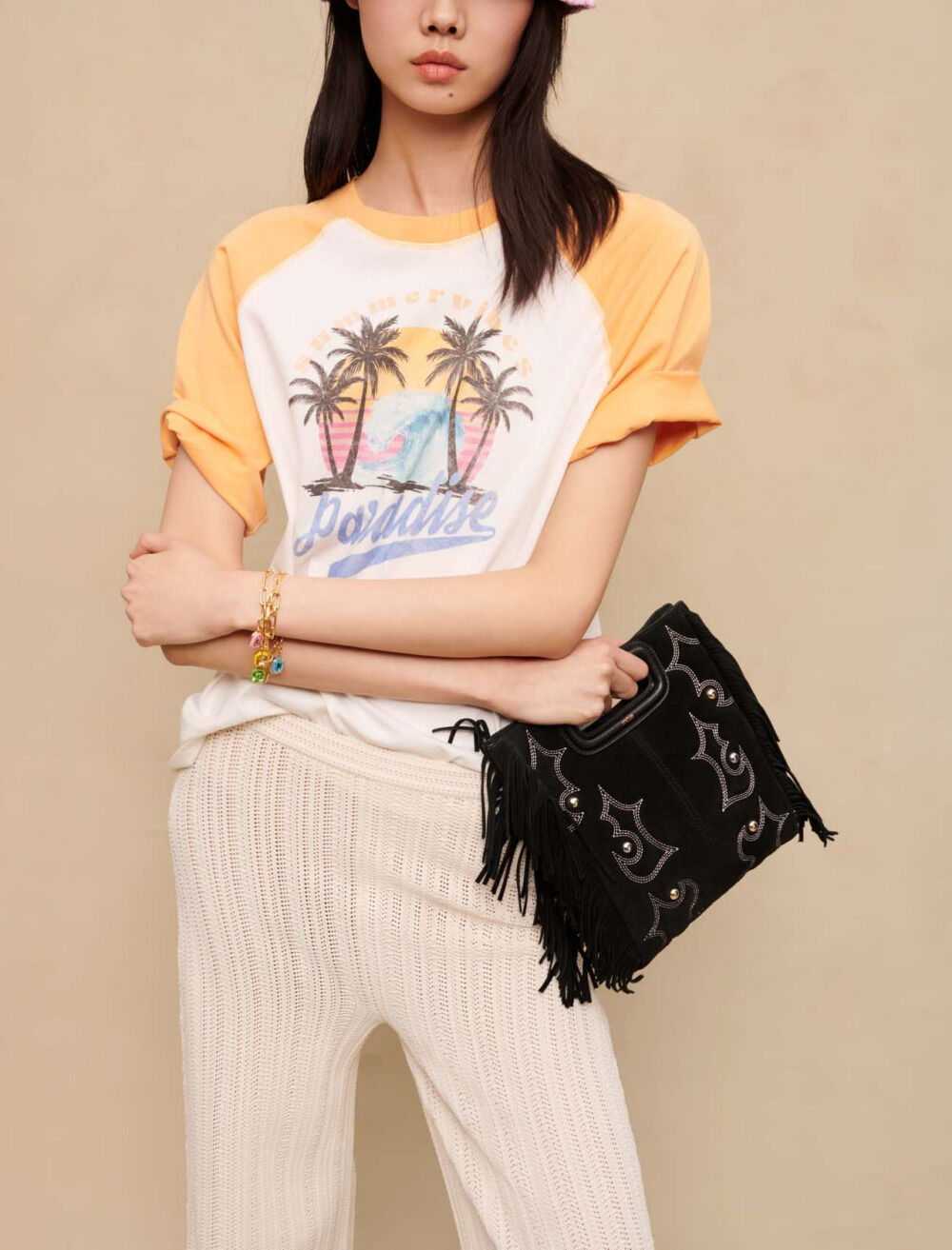 Maje paradise sweatshirt new arrivals