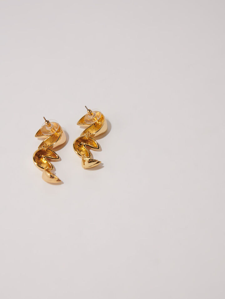 Boucles d'oreilles fortune cookie