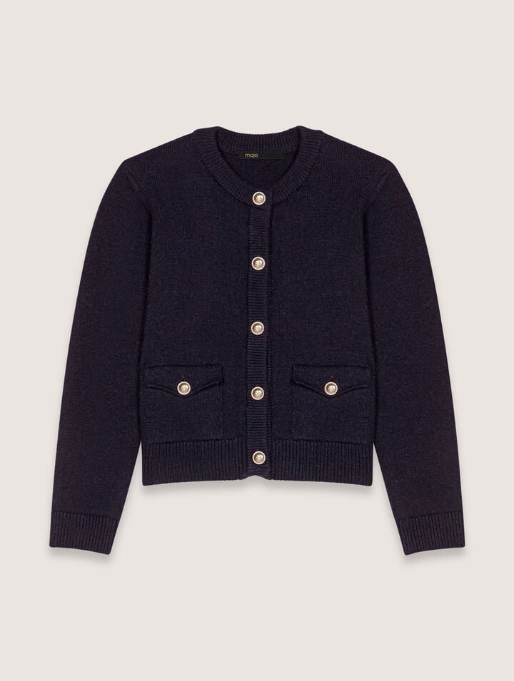 Cardigan en maille