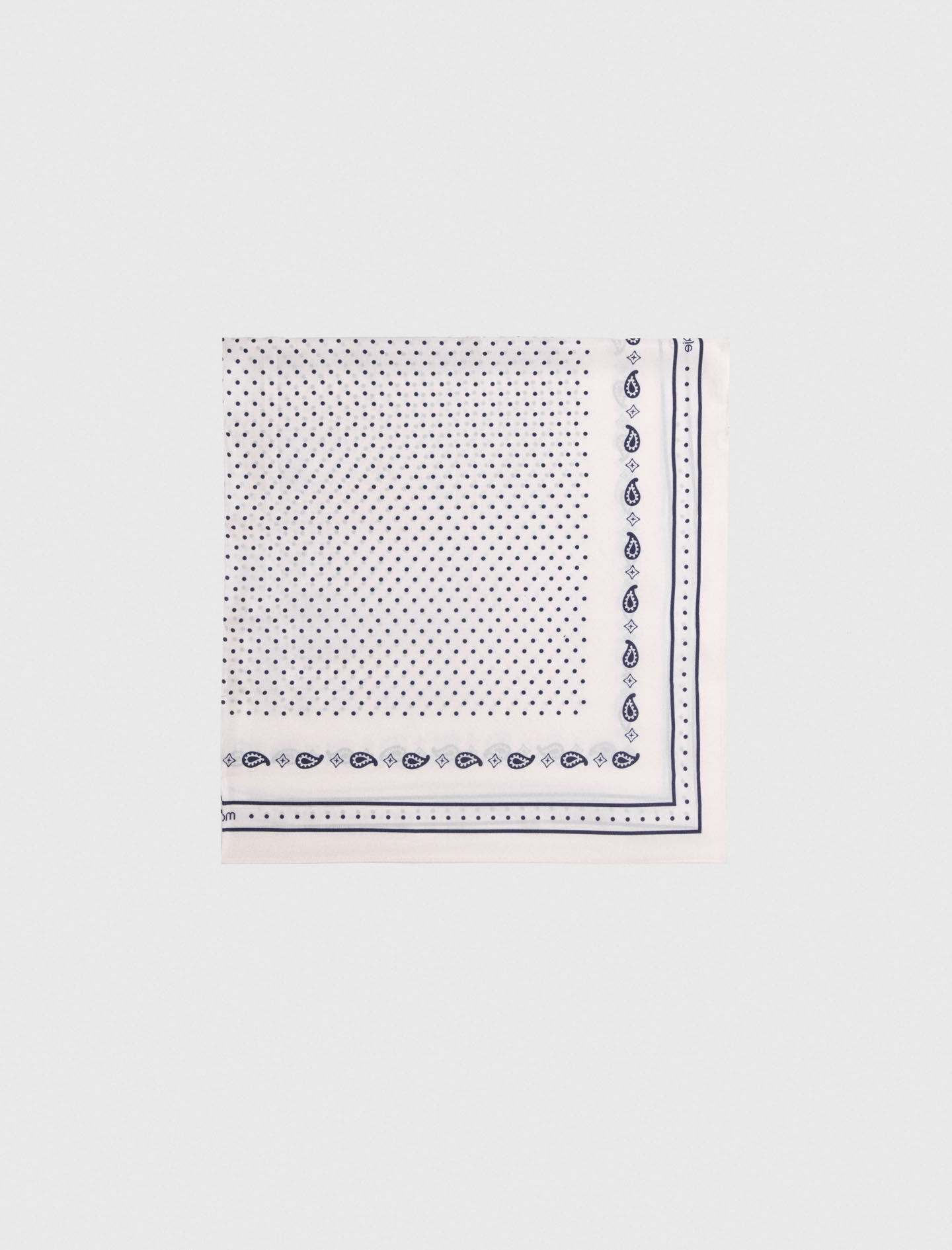 Carré 90x90 imprimé en soie