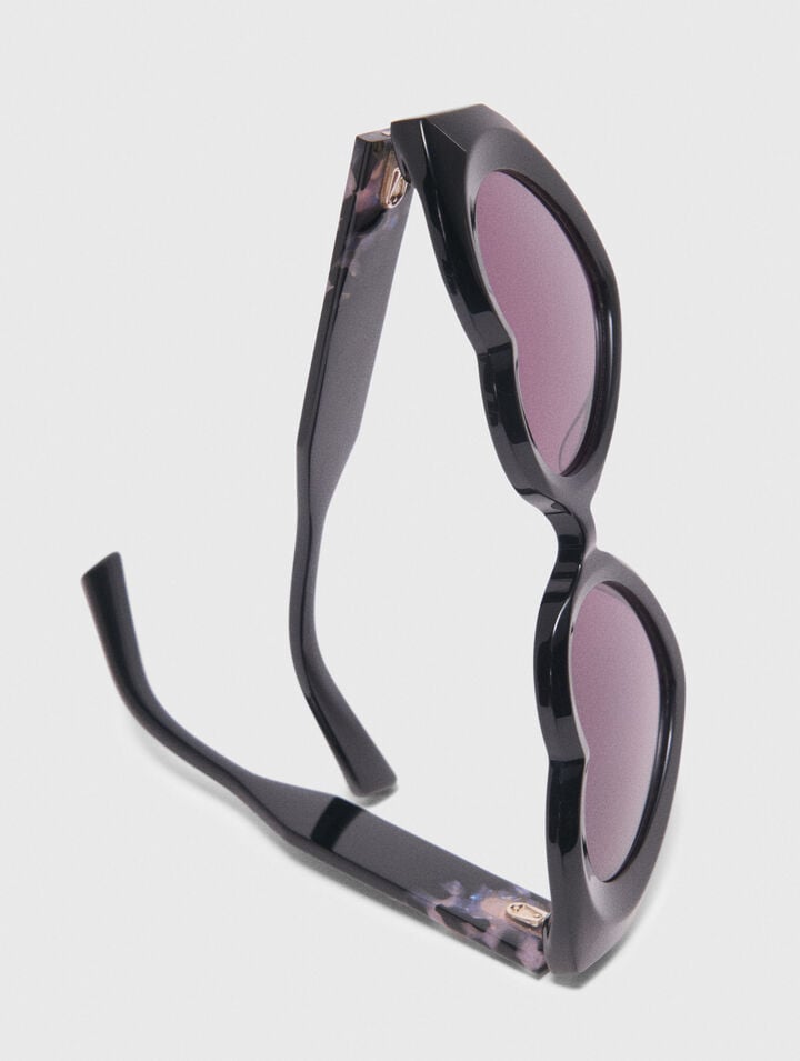 Lunettes de soleil cœur