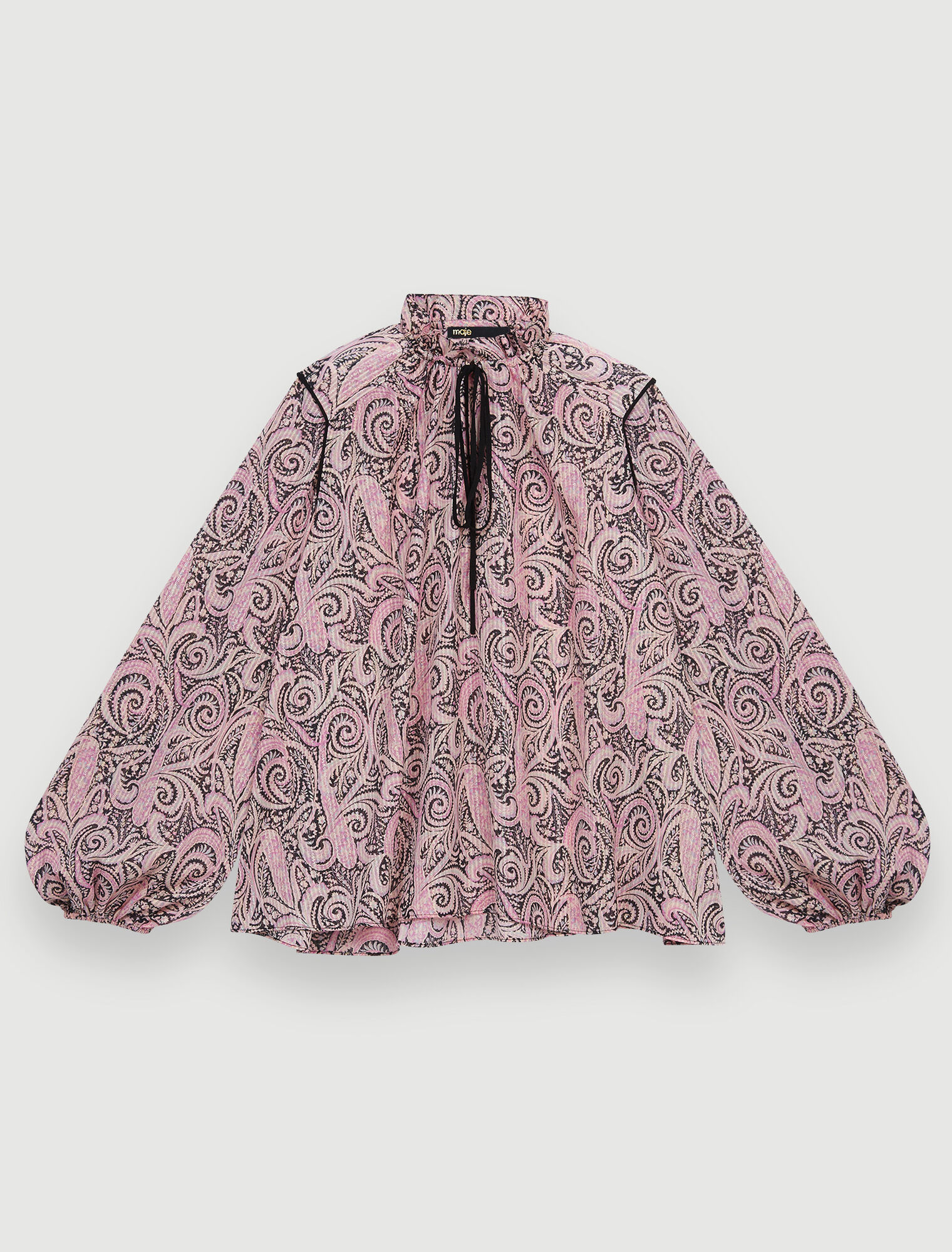 Top fluide imprimé Paisley 