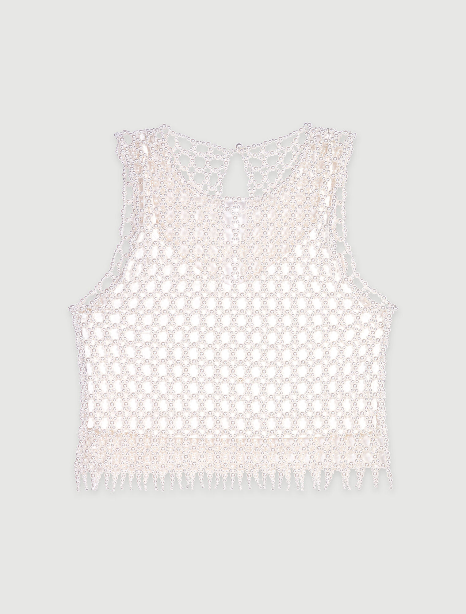 Top en perles