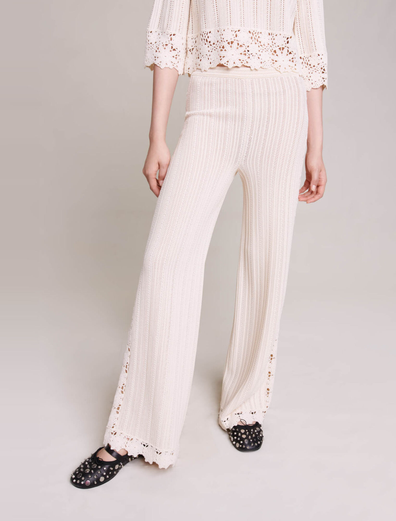 Pantalon en maille